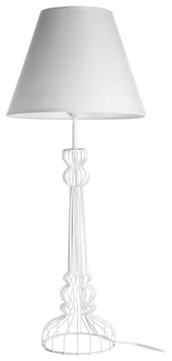 Chicago Wire Base - Table Lamp - White